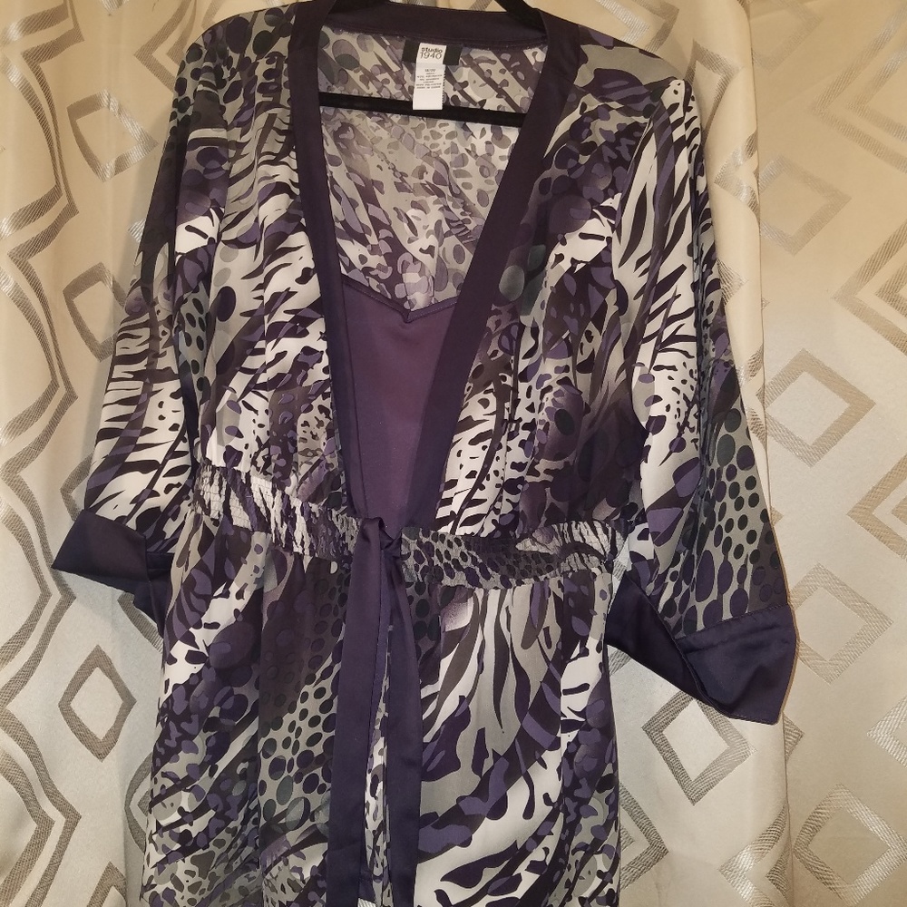 Animal print blouse